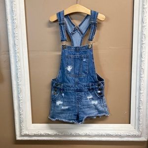 Girls Re wash overalls